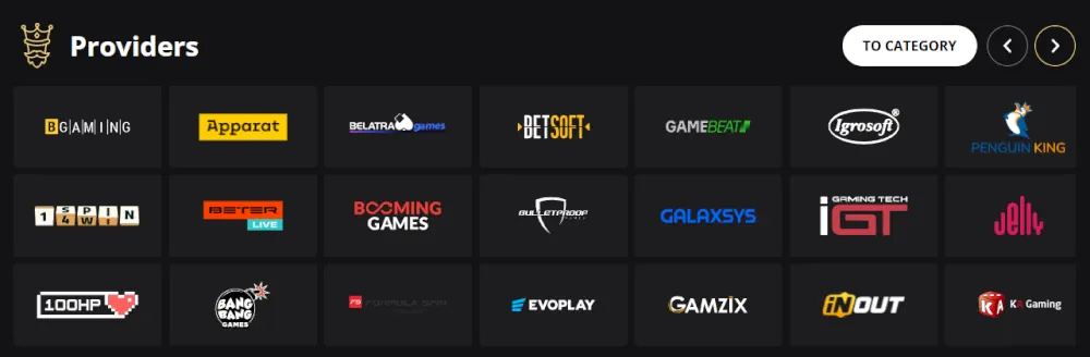 Lex Kaszinó Játék Szolgáltatók